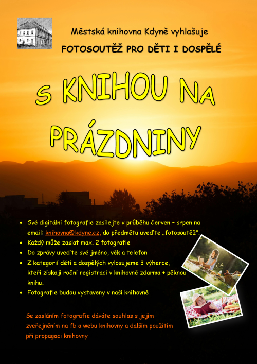 fotosoutěž s knihou na prázdniny